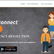 Bitconnect homepage