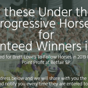 Brett Love Horses to Follow