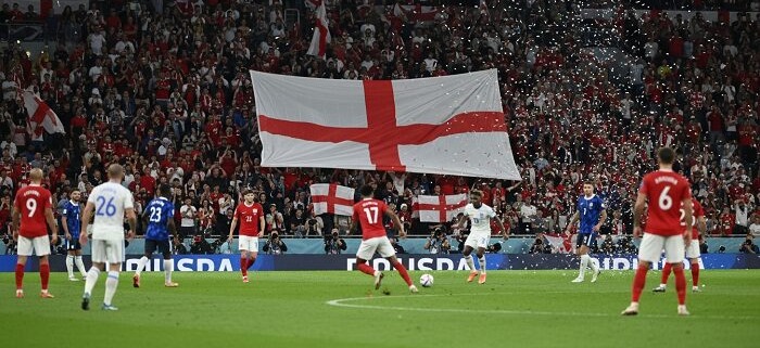 England flag football match