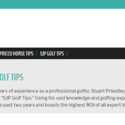 SJP Golf Tips