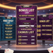 casino bonus list