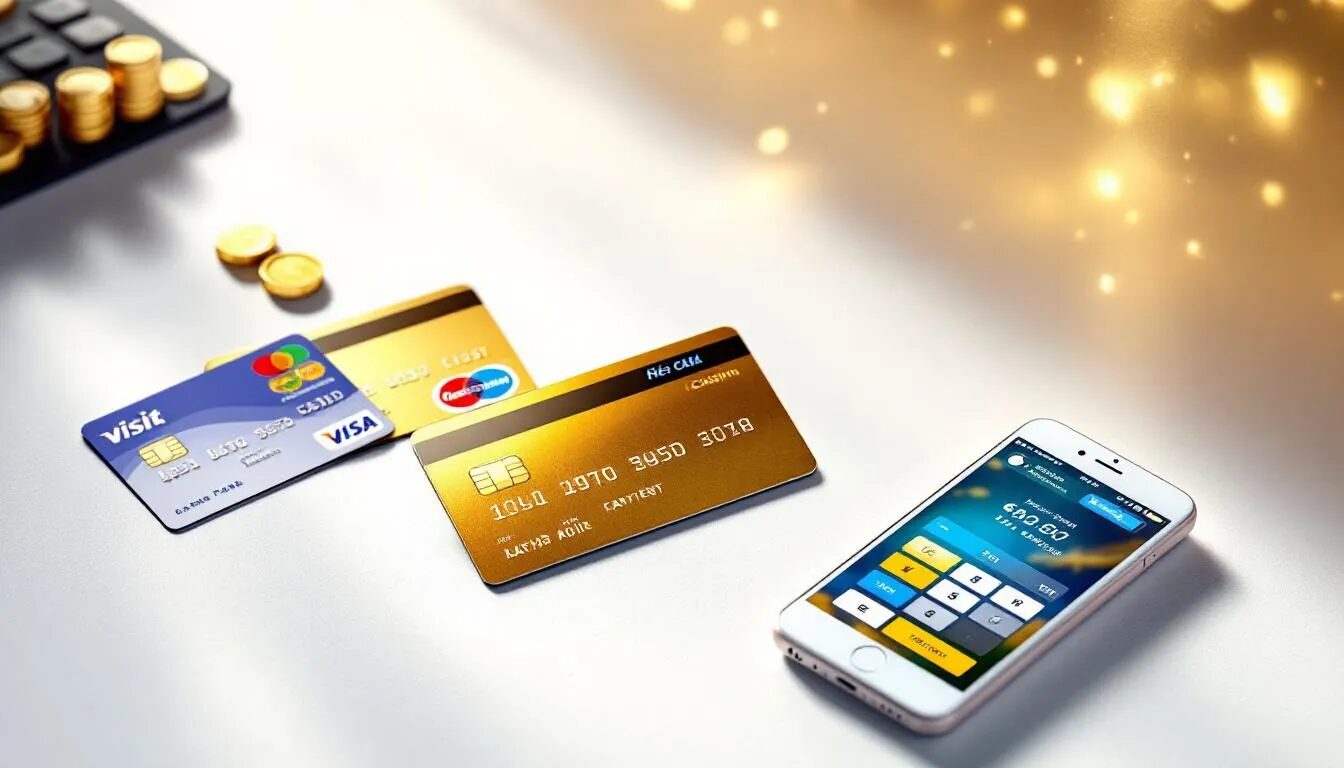 The image showcases various bank cards and mobile payment options, such as Google Pay and Apple Pay, arranged alongside casino-themed graphics. This illustrates the convenience of using these methods for casino withdrawals, enhancing the online gambling experience for players looking to claim their winnings.
