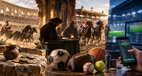 history of sports betting