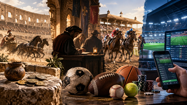 history of sports betting