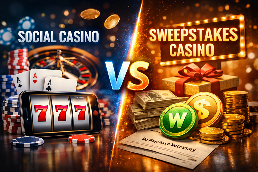 social casino vs sweepstake casino